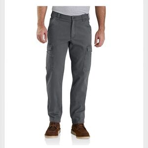 NWT 4 PAIRS x CARHARTT MEN'S CARGO WORK PANT - RELAXED FIT RUGGED FLEX CANVAS